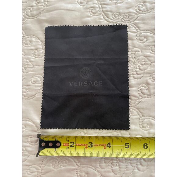 Versace White Hard Clamshell Eye Case With Cloth - Picture 12 of 14
